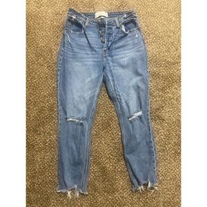 Abercrombie curve love mom jean